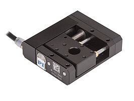 The M-111 linear stage is very compact in size thanks to the folded drive.