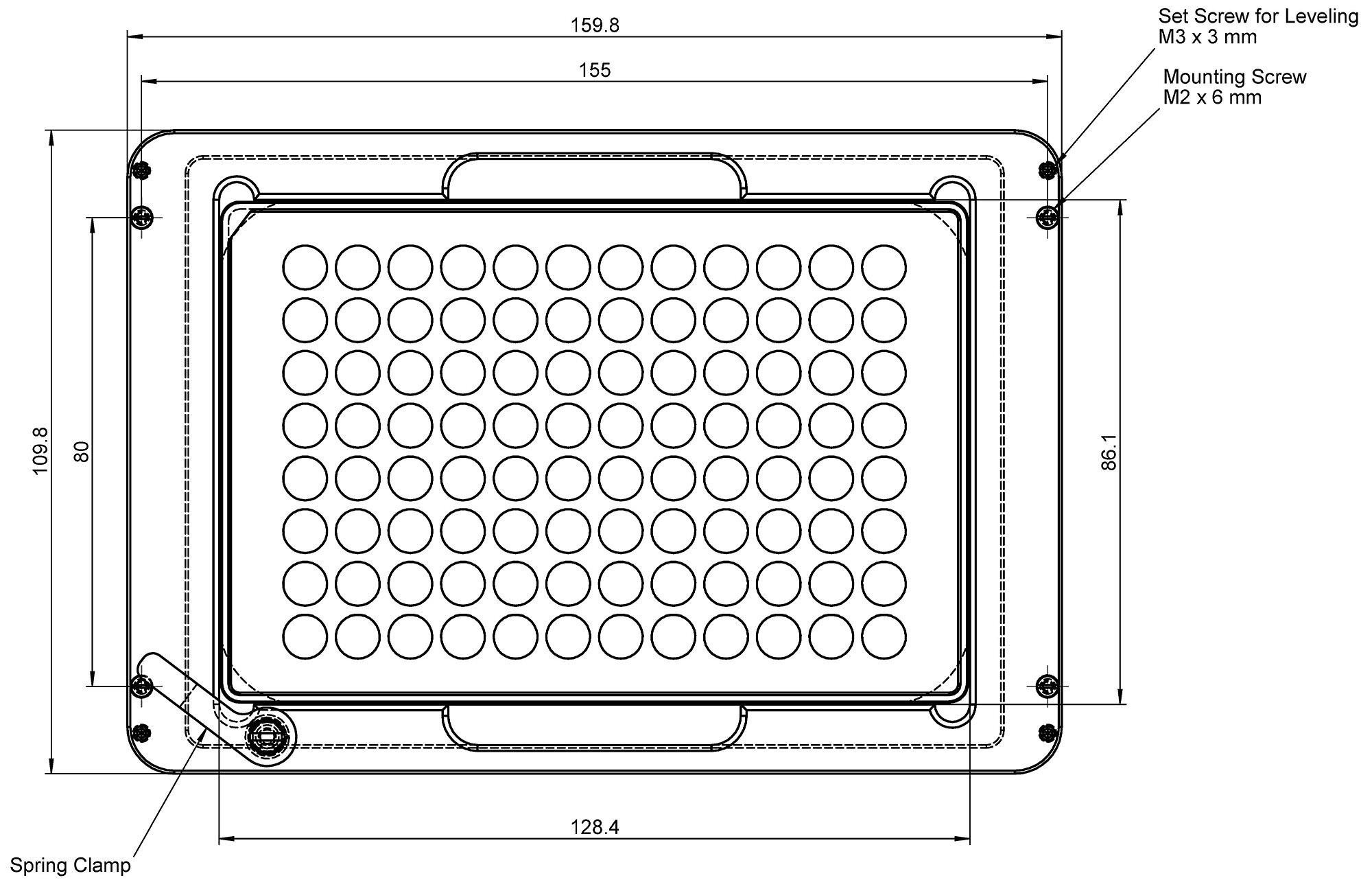 P736.WPN Microtiter Plate Holder