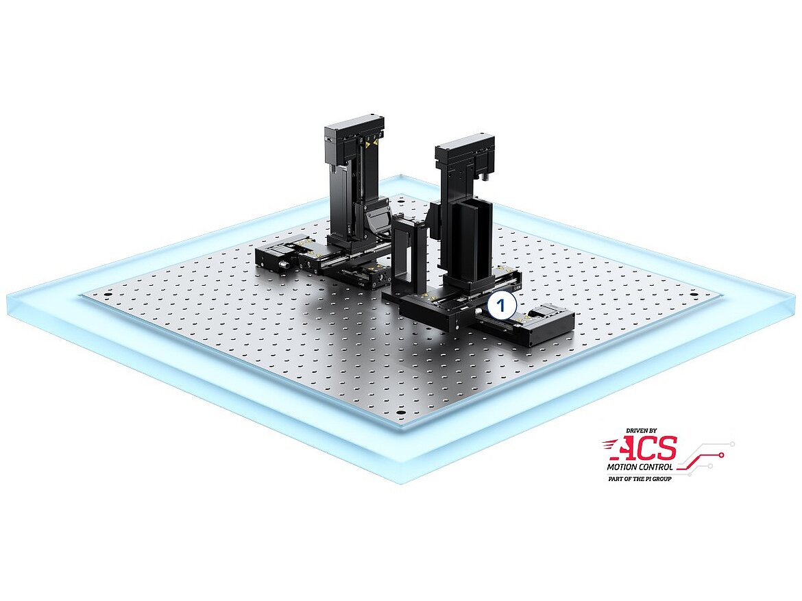 Physik Instrumente Exhibit - Alignment of Optical Fibers and Photonic Devices