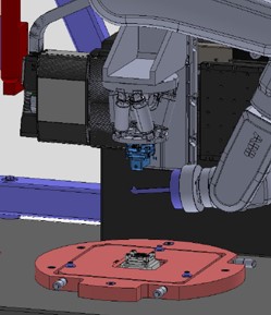 Active optics sensor alignment Hexapod Robot